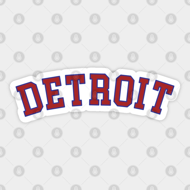 Detroit Sticker by nefuku